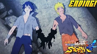 Naruto Ultimate Ninja Storm 4 Story Mode ENDING: Naruto vs. Sasuke Final Battle!