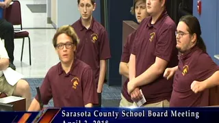 Sarasota County School Board Meeting 4-3-18 Pt.2