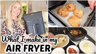 10 AIR FRYER RECIPES  |  WHAT I MAKE IN MY AIR FRYER FOR BEGINNERS |  Emily Norris