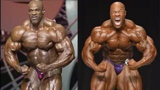 *Ronnie Coleman 2003* vs *Phil Heath 2013*