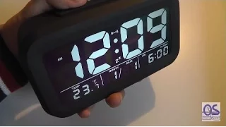 REVIEW: ZHPUAT JFE0135 Large Display Alarm Clock