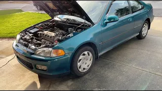 Honda Dealer Service Failed Me… Part 5 of 1995 Honda Civic Restoration.