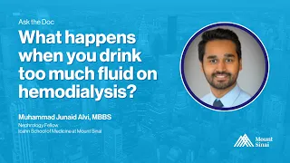 What happens when you drink too much fluid on hemodialysis?