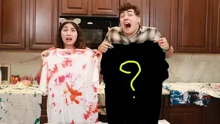 3 COLORS OF TIE DYE CHALLENGE WITH MY BROTHER ~ 3 color challenge