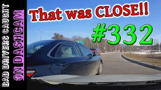 Bad Drivers Dashcam Compilation 332 [So Much Stupid and Dumb]