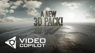 Teaser: New 3D Pack from Video Copilot! 100% Free!