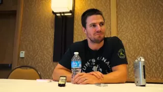 Stephen Amell "Arrow" Season 2 Interview at San Diego Comic Con 2013