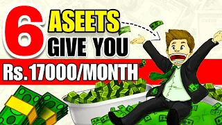 Invest Money In 6 Assets.17000/Month Fixed Income. Generate Money From Passive Income Source #assets