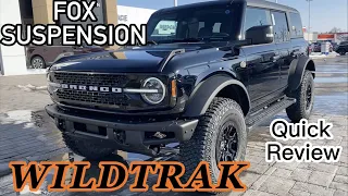 2023 Ford Bronco Wildtrak in 3 Minutes