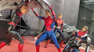 Spider-Man No Way Home stop motion spiderman vs green goblin