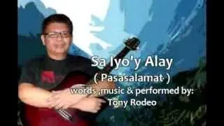 TONY RODEO PASASALAMAT ANG AMING ALAY