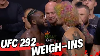 UFC 292 Ceremonial Weigh-Ins: Aljamain Sterling vs Sean O'Malley