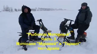 мотосани Муравей и Термит обзор тест драйв отзыв