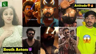 South Indian Actors Attitude 😈 | South Actors Looking 🦁 | South Actors Shorts 🔥💪 | Shorts