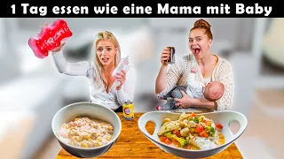 Meine stillende Freundin bestimmt 1 Tag lang was ich esse I Was isst eine Mama? Experiment