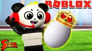 I ADOPTED A ROYAL EGG! Let's Play Roblox Adopt Me with Combo Panda