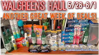 Walgreens haul 5/26-6/1! Another great week of deals! | Finished my monthly spend booster of $30🥳