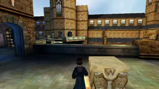 Harry Potter And The Sorcerer's Stone PC Walkthrough Wingardium Leviosa and Peeves/Malfoy Fights