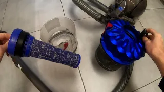 DYSON How To Clean filter - démonter nettoyage filtre