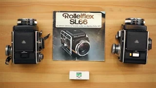 Rolleiflex SL66 || Film Loading