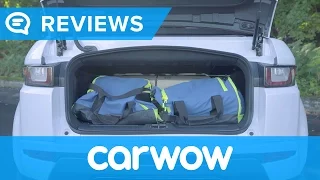 Range Rover Evoque Convertible 2017 SUV practicality review | Mat Watson Reviews