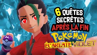 6 QUÊTES SECRÈTES APRÈS LA FIN de POKÉMON ÉCARLATE & VIOLET ✨