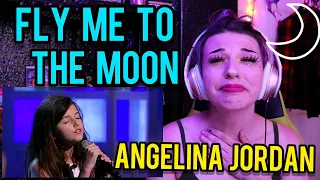 REACTION | ANGELINA JORDAN "FLY ME TO THE MOON"