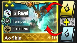 Ao Shin 3 Star LEGEND REVEL : ALL MY LUCK IN ONE GAME ! | TFT SET 7 : Dragonlands