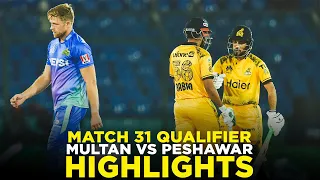 PSL 9 | Full Highlights | Multan Sultans vs Peshawar Zalmi | Match 31 | Qualifier | M2A1A