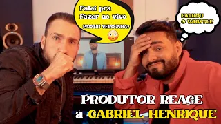 PRODUTOR PEDE PRA GABRIEL HENRIQUE FAZER AO VIVO! Deu ruim…