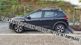 Dacia Sandero Stepway 3 (2021) / Logan 3 (2021) codare sunetul intampinare cu un simplu stick usb