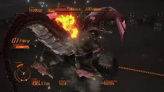 GODZILLA PS4 - Invade Mode: Destroyah vs. (100 Meters) Godzilla 2014