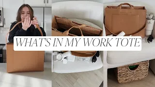 WHAT'S IN MY BAG: restock my work tote, daily essentials, Dagne Dover work bag