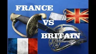 Britain vs France! - 1845 Pattern Infantry Officer's Swords Compared