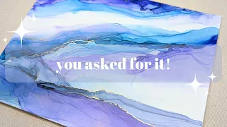 Y'all Made Me Do It!  |  Abstract Alcohol Ink Art