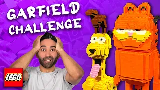 LEGO Garfield Build Challenge! Movie MOC Masters Odie - Episode 47