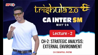 CA INTER SM CHAPTER 2-STRATEGIC ANALYSIS EXTERNAL ENVIRONMENT REVISION FOR MAY 24BY CA SWAPNIL PATNI