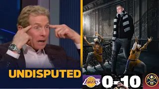 UNDISPUTED | "Nuggets are the FATHER of Lakers" - Skip on Murray's buzzer-beater beats Lakers 101-99