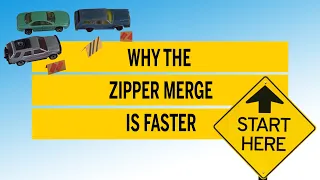 Why the Zipper Merge is faster