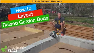 5 of 33 – Backyard Abundance – How to Layout Raised Garden Beds
