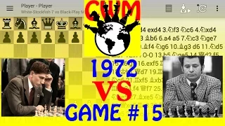 Bobby Fisher vs Boris Spassky 1972 Game 15