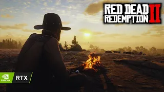 RDR2 Ambient Exploration (camping, horse riding, cooking)