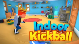 Indoor Kickball - They made a fun KICKBALL game?!
