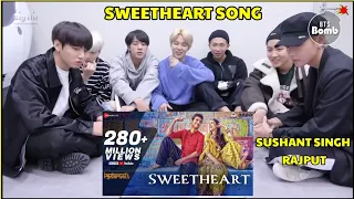 BTS REACTION TO BOLLYWOOD SONGS || KOREAN REACTION TO INDIAN SONGS