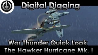 War Thunder - Hurricane Mk I.