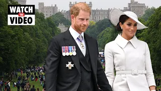 Harry and Meghan ‘rushed’ out of Queen’s Jubilee event