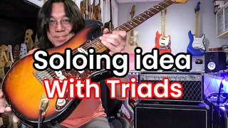 Private Guitar Lesson Homework - How to apply soloing ideas over chord changes so you can have a fun