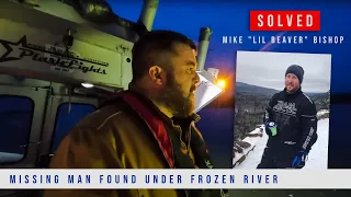 Solved Missing Man Found Under Frozen River In Truck Mike "Lil Beaver" Bishop