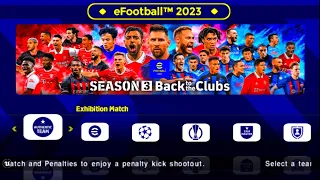 eFootball Pes 2023 PPSSPP Android Offline Bendezu Update Real Faces Add Europa League Graphics HD