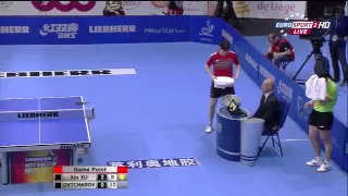 2013 Men's World Cup (ms-sf) XU Xin - OVTCHAROV Dimitrij [HD] [Full match/russian]